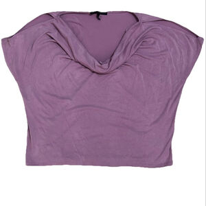 Women's White House Black Market Top Size L Purple